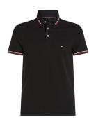 Tommy Hilfiger Tipped Slim Fit Polo Svart