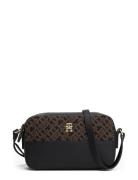 Tommy Hilfiger Th Jacquard Camera Bag Svart