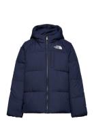 The North Face B North Down Hooded Jacket Marinblå