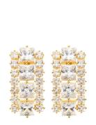 By Jolima Sky Crystal Earring Guld