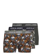 Jack & J S Jachugo Skulls Trunks 3 Pack Sn Jnr Grå