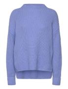 Selected Femme Slfselma Ls Knit Pullover Noos Blå