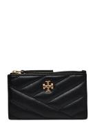 Tory Burch Kira Chevron Zip Card Case Svart