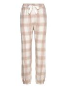 Hunkemöller Flannel Pyjama Pants Beige