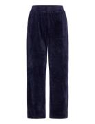 Hunkemöller Velours Pyjama Pants Marinblå