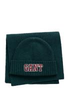 GANT Gant 1949 Beanie Scarf Gift Set Grön