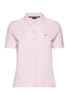 GANT Emb Original Shield Pique Polo Rosa