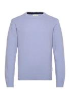 Casual Friday Cfkarl Lambswool Crew Neck Kni Blå