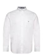 GANT Reg Poplin O.shield Shirt Vit