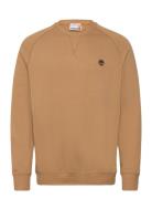 Timberland Brushed Back Crew Sweatshirt Beige