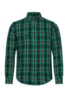 Polo Ralph Lauren Classic Fit Plaid Flannel Workshirt Grön