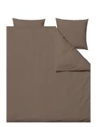 Södahl Sengetøj 200X220 Crisp Taupe Brun