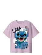 Name It Nkfdiri Stitch Ss Nreg Top Noos Wdi Rosa