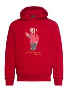 Polo Ralph Lauren Lunar New Year Polo Bear Hoodie Röd