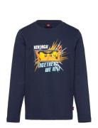 LEGO Kidswear Lwtano 624 - T-Shirt L/S Marinblå