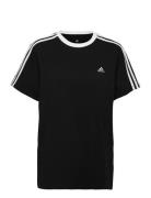 Adidas Sportswear Essentials 3-Stripes T-Shirt Svart