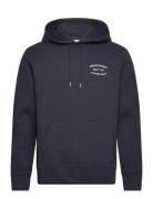 GANT Small Graphic Sweat Hoodie Marinblå