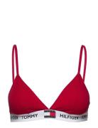 Tommy Hilfiger Padded Triangle Bra Röd