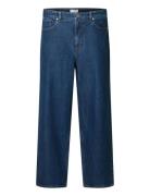 Selected Homme Slhwide 3075 Dark Blue Jeans Express Blå