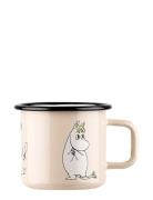 MUMIN Enamel Mug 3,7Dl Snorkmaiden, Beige Beige