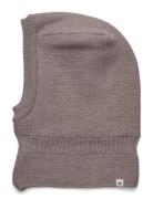 Huttelihut Balaclava Wool Knit Windstop Beige