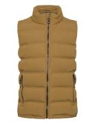 Color Kids Waist Coat-Quilted Khaki Green