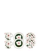 Marimekko Home Unikko Dinner Set 6 Pcs Grön