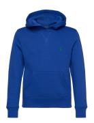 Ralph Lauren Kids Fleece Hoodie Blå