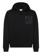 Hugo Kids Hooded Sweatshirt Svart