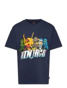 LEGO Kidswear Lwtaffy 112 - T-Shirt S/S Marinblå