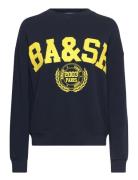 Ba&sh Benjamin Sweatshirt Marinblå