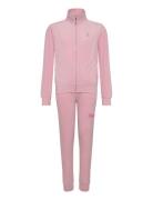 Juicy Couture Diamante Zip Thru & Slim Jogger Set Rosa