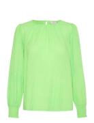Kaffe Karoca Ls Blouse Grön