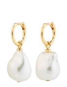 Pilgrim Sky Pearl Earrings Guld