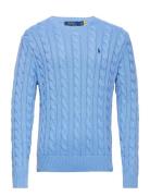 Polo Ralph Lauren Cable-Knit Cotton Sweater Blå