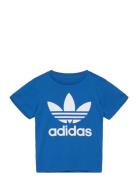 Adidas Originals Trefoil Tee Blå