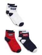 Levi's 3Q-3Pk Quarter Sock Multi/patterned