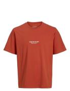 Jack & J S Jorvesterbro Tee Ss Crew Neck Noos Mni Orange