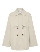 YAS Yasvenice Ls Trenchcoat Noos Beige