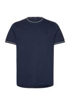 Fred Perry Twin Tipped T-Shirt Marinblå