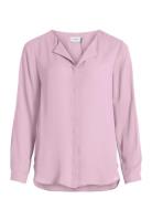 Vila Vilucy L/S Shirt - Noos Rosa