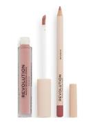 Revolution Beauty London Revolution Lip Contour Kit Brunch Rosa