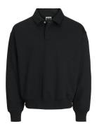 Jack & J S Jcoconcrete Polo Sweat Svart