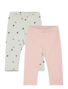 Lindex Leggings Ladybug 2 Pack Rosa