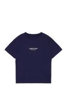 Jack & J S Jorvesterbro Tee Ss Crew Neck Noos Mni Marinblå