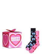 Happy Socks 2-Pack Valentine’s Socks Gift Set Rosa