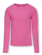 Kids Only Kogriley O-Neck L/S Top Jrs Rosa