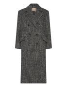 Stella Nova Coat With Straight Shoulders Svart