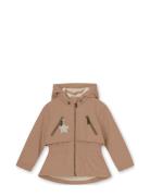 MINI A TURE Matalgea Fleece Lined Spring Jacket. Grs Brun