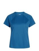 ZEBDIA Women Sports T-Shirt Blå